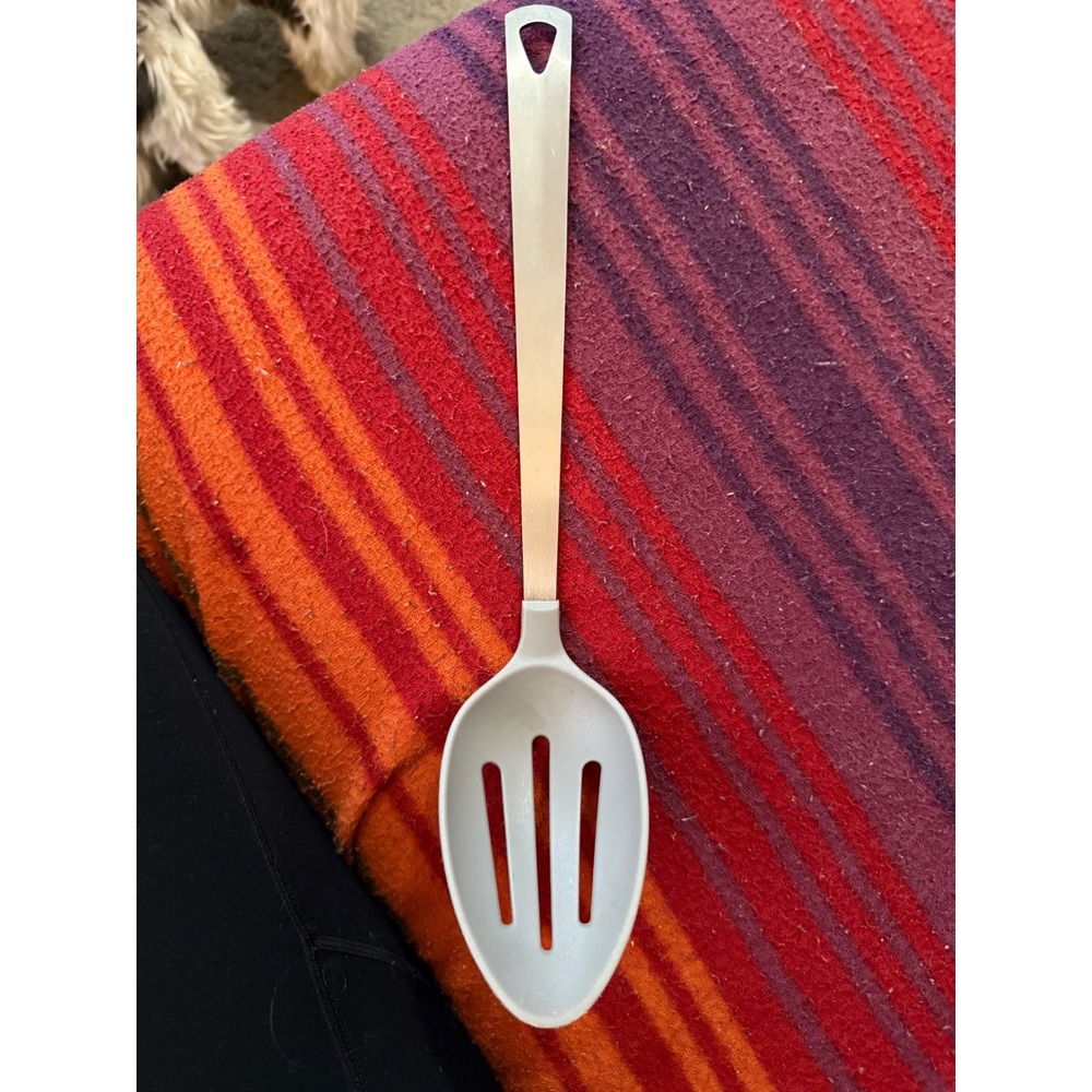 Kitchen Slotted Spoon Stainless Steel Handle Serving Utensil Cooking Tool